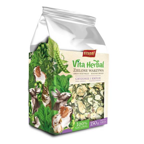 Vita Herbal Zielone Warzywa dla gryzoni i królika 150g