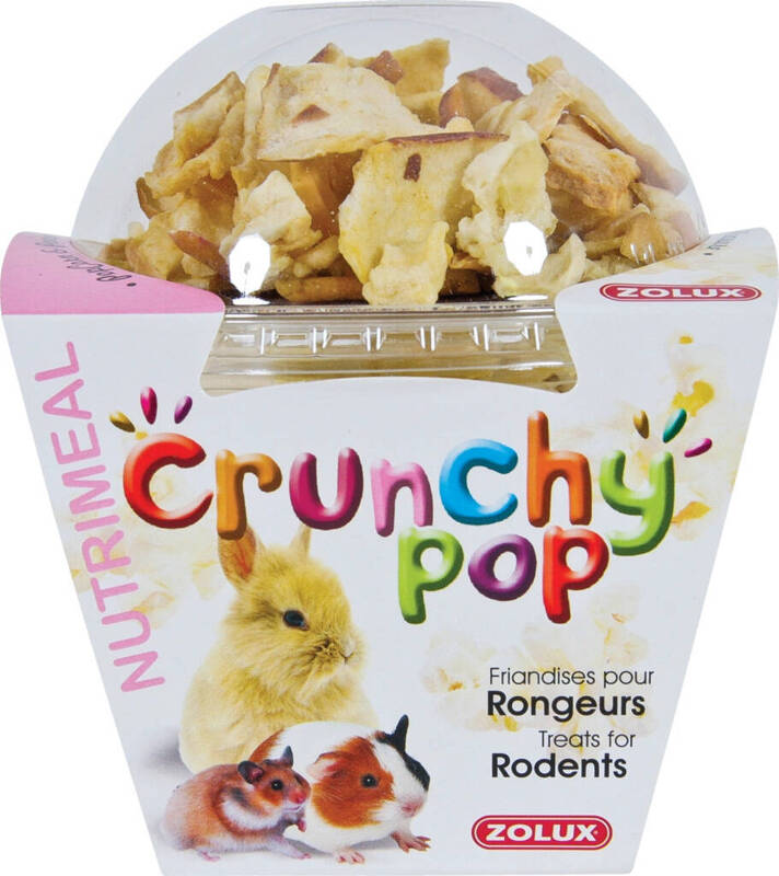 ZOLUX CRUNCHY POP jabłko 33 g