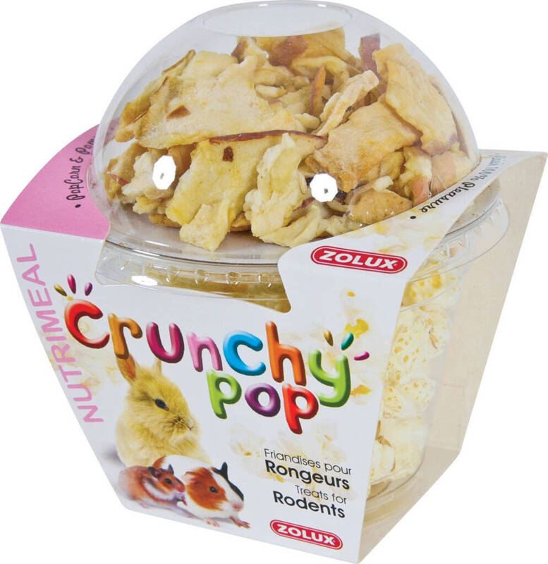 ZOLUX CRUNCHY POP jabłko 33 g