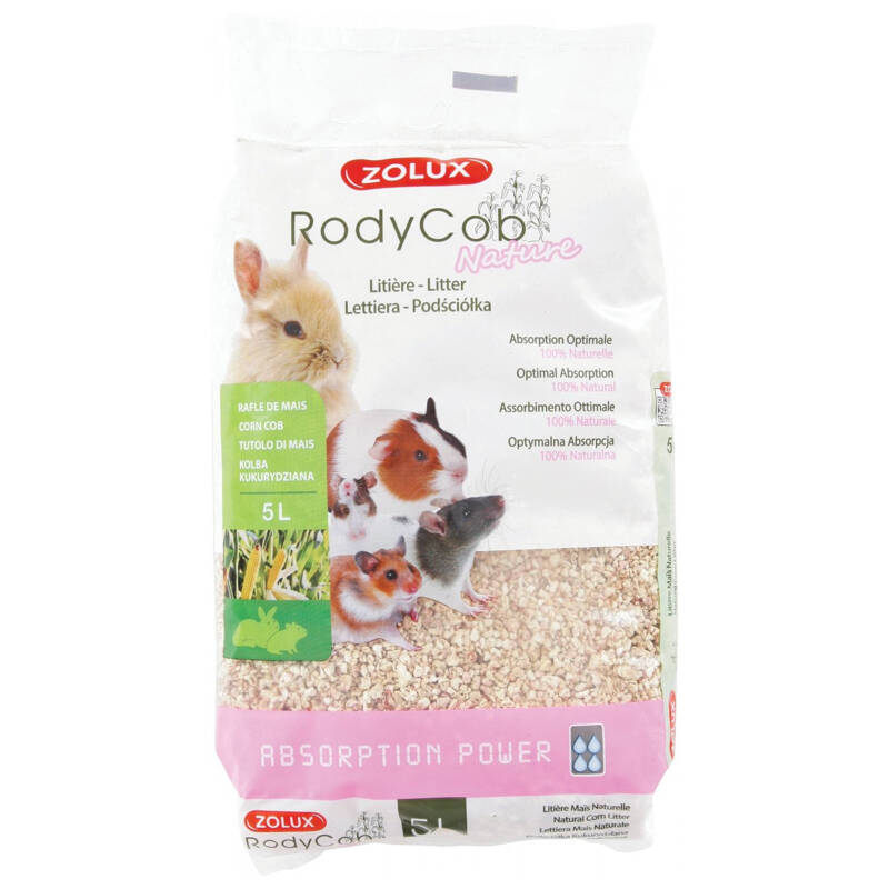 ZOLUX Podściółka roślinna RodyCob NATURE 5 L