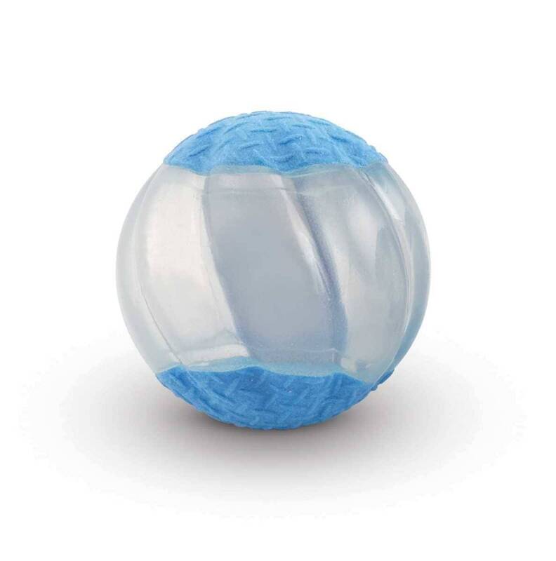 Zeus Duo Ball Piłki piszczące 5cm świecące dla Psa 2szt