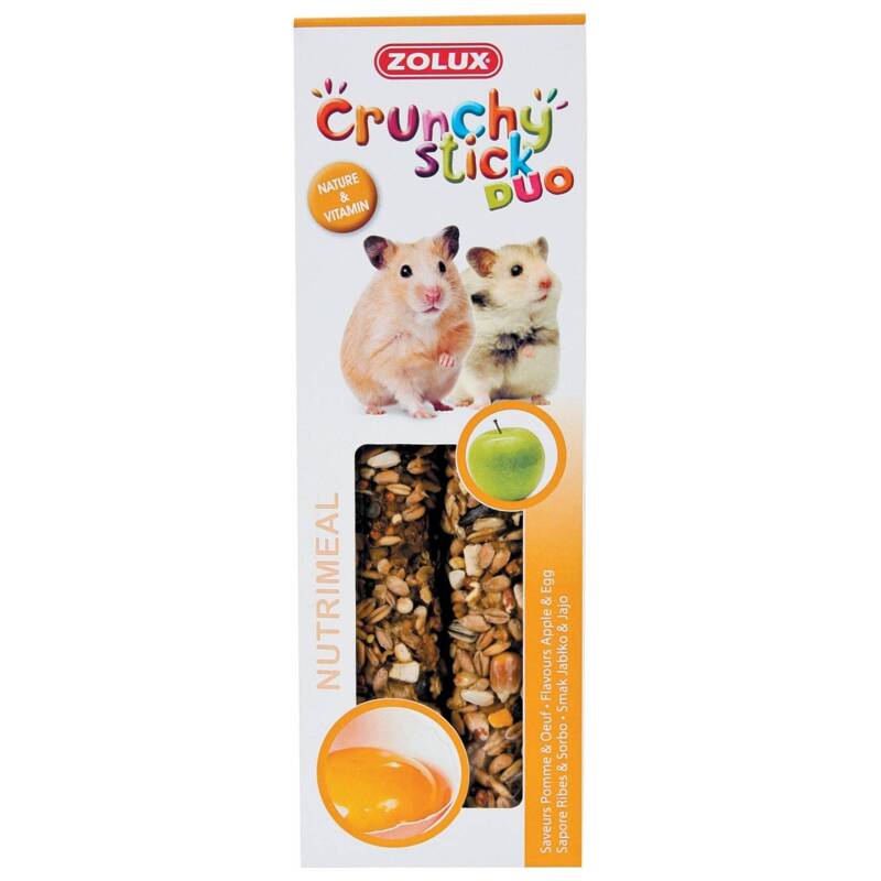 Zolux Kolby Crunchy Stick jabłko jajko Chomik